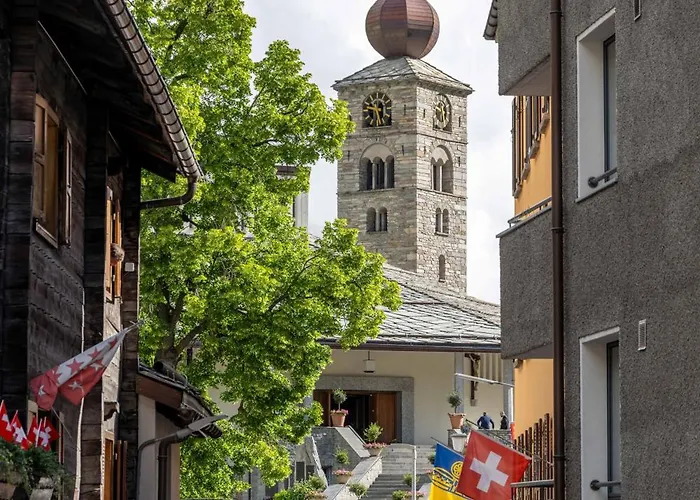 Apartmán Morgengruss - 3 Min Walk To Train Station, & Quiet Sankt Niklaus